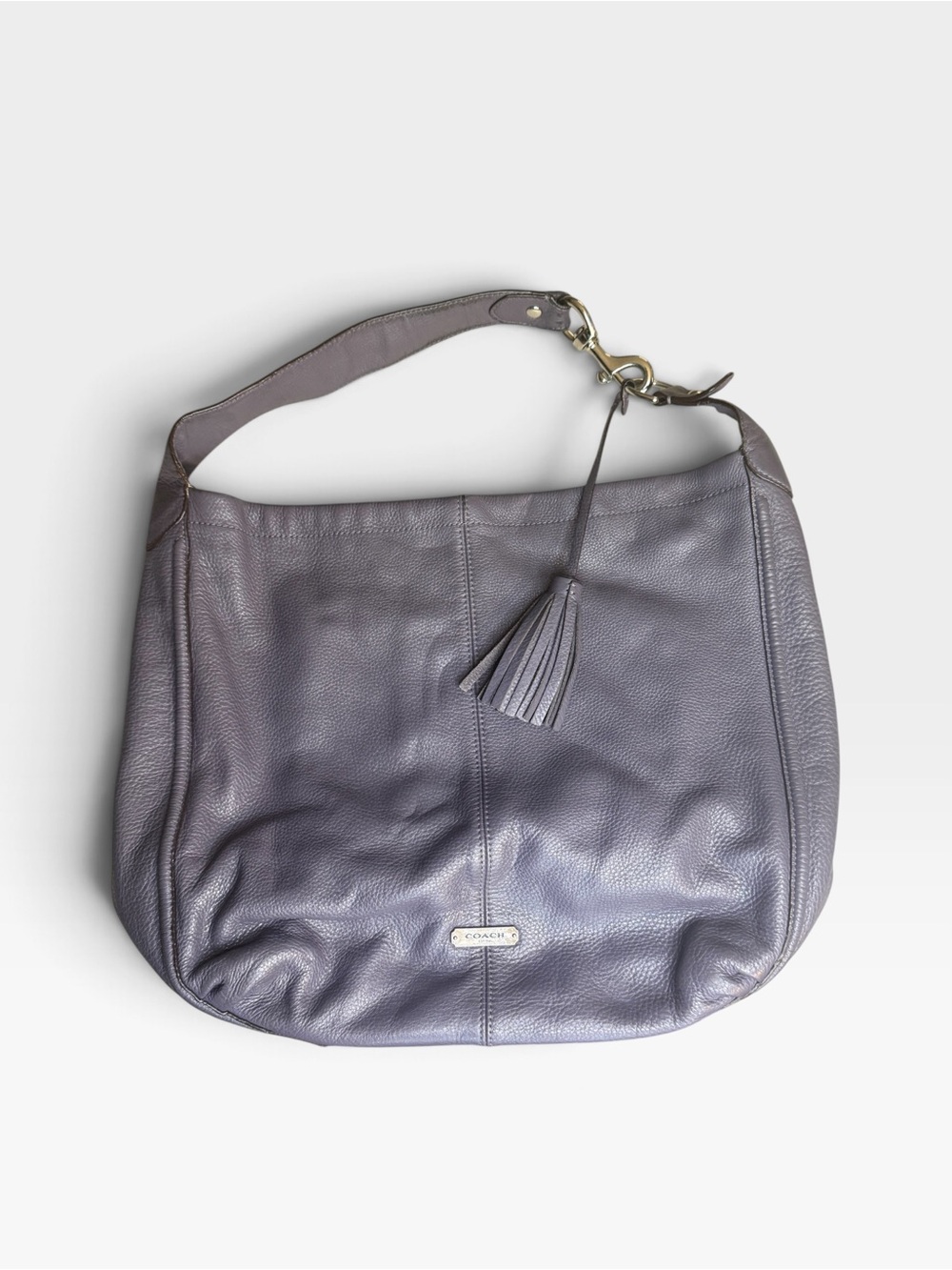 Coach Park Avery Pebbled Leather Hobo Bag